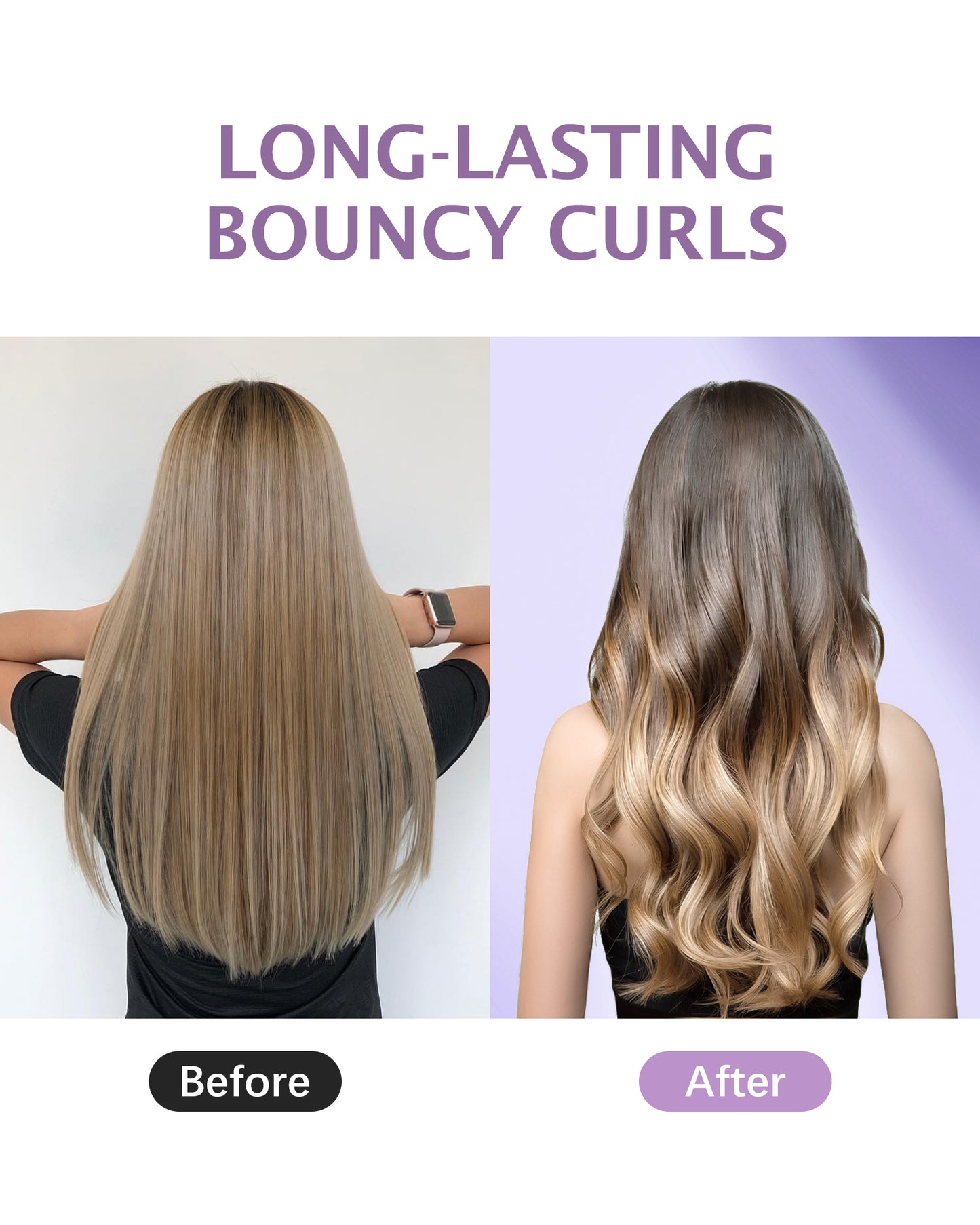 TSUYAGLA Automatic Curling Iron 1.25 Inch