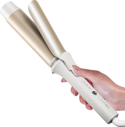 TSUYAGLA Large Hair Curling Wand, 1.6 Inch Big Barrel Curling Iron