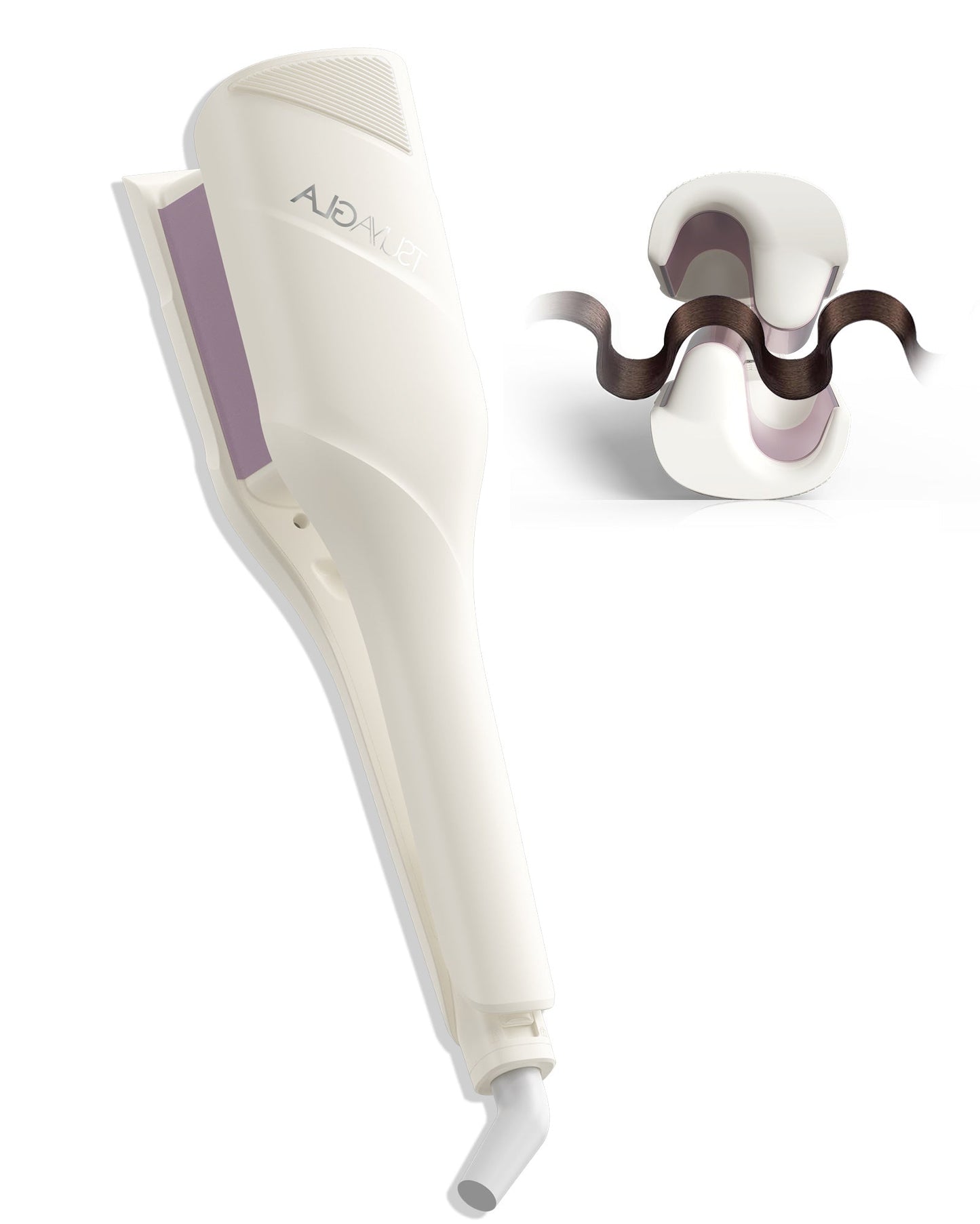 TSUYAGLA T501 Wave Curling Iron 1.4 inch