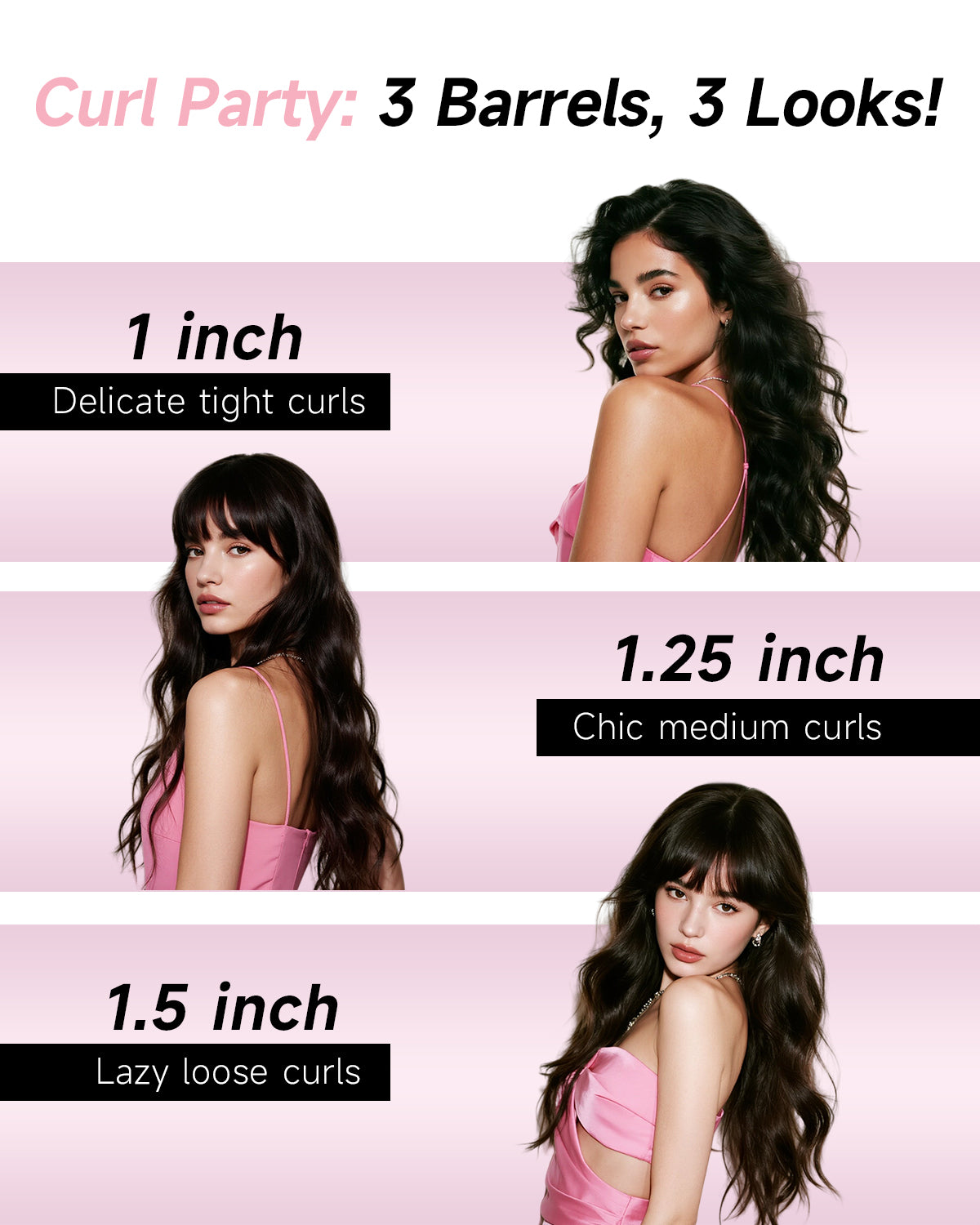 TSUYAGLA 3 in 1 Automatic Curling Iron