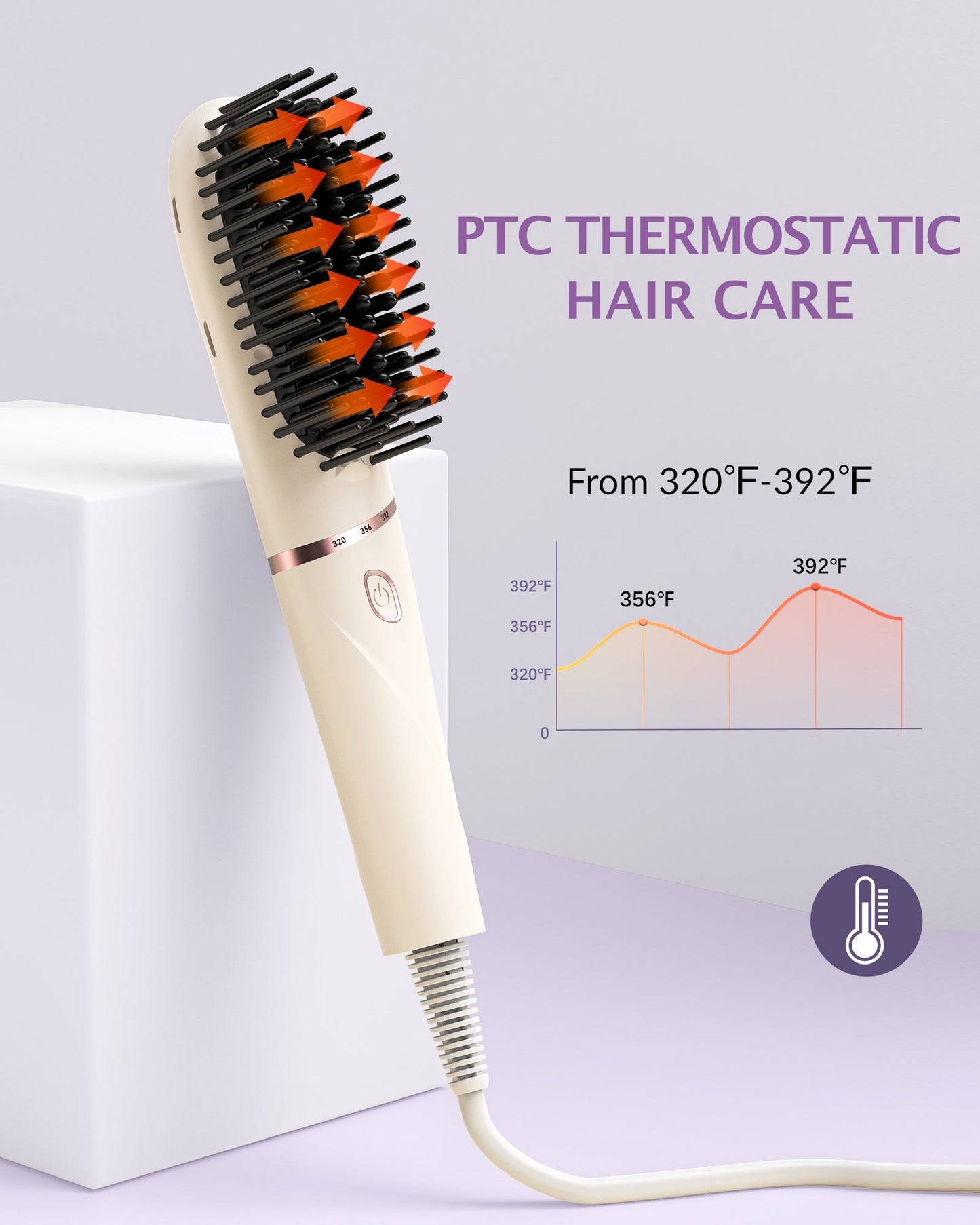 TSUYAGLA T601 Hair Straightener Brush