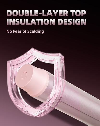 TSUYAGLA Large Hair Curling Wand, 1.6 Inch Big Barrel Curling Iron