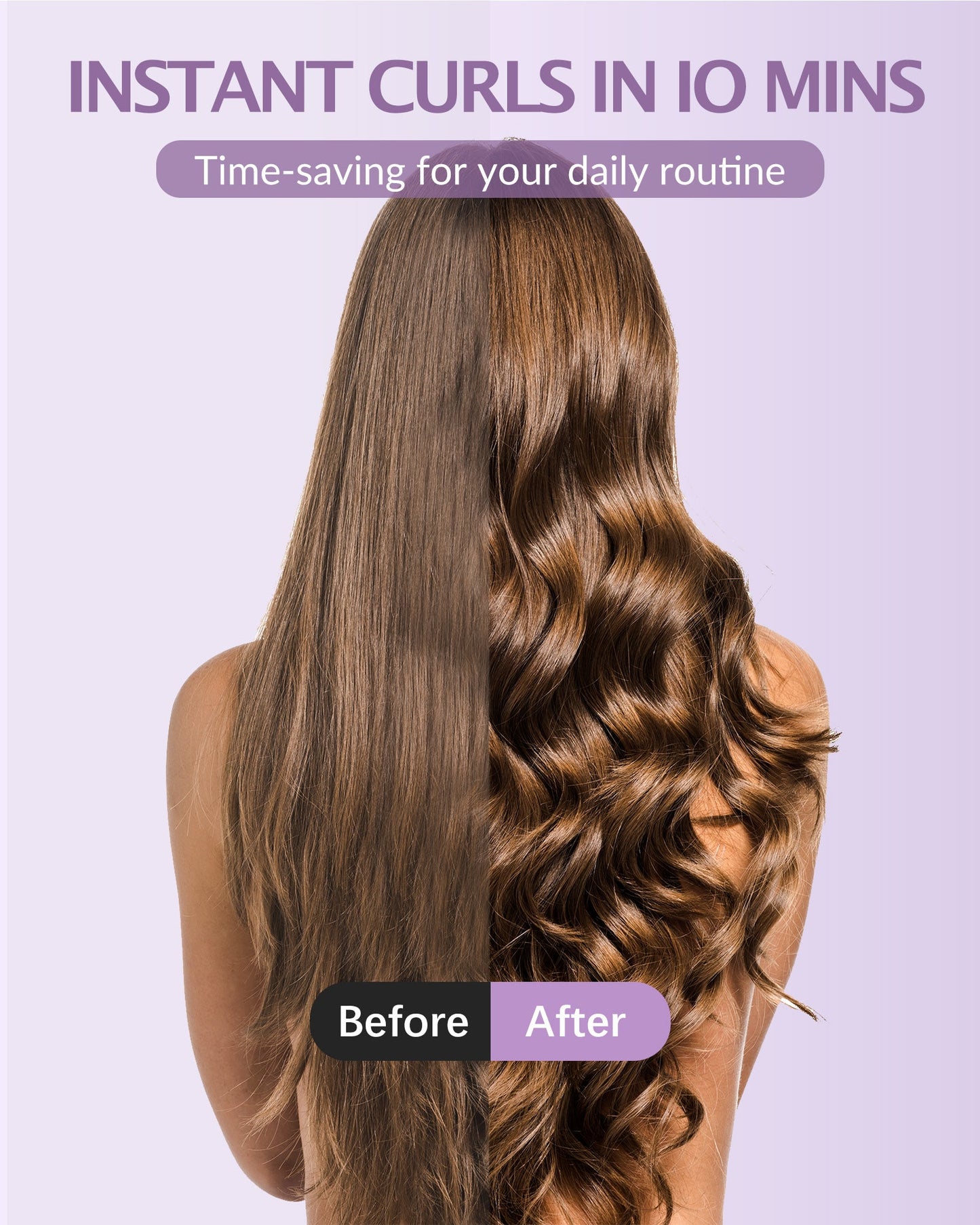 TSUYAGLA T501 Wave Curling Iron 1.4 inch