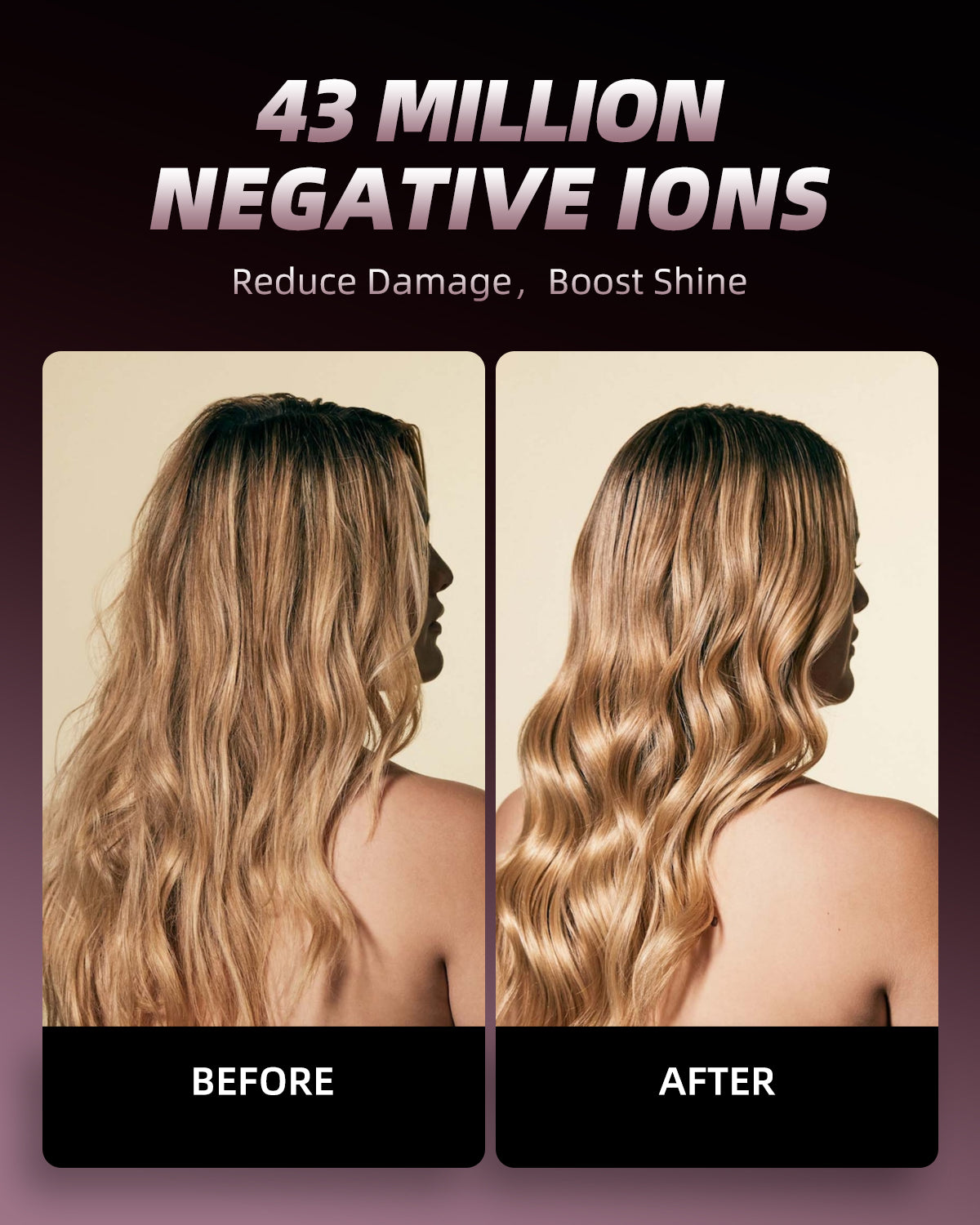 TSUYAGLA Large Hair Curling Wand, 1.6 Inch Big Barrel Curling Iron